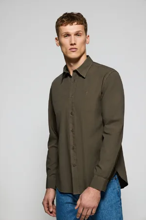 Polo Club® Camicia In Popeline Garment Dye Con Ricamo Rigby Go