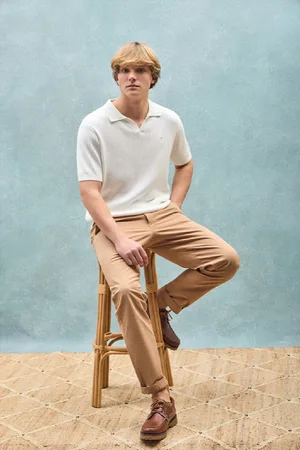 Polo Club® Maglione A Coste Jay Con Monogramma Ricamato