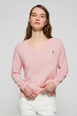 Polo Club® Maglione In Filo Con Scollo A V E Logo Ricamato Rigby Go
