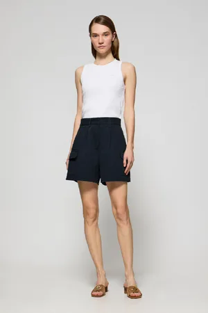Polo Club® Pantaloncini Menfis In Twill Blu Marino Con Dettagli