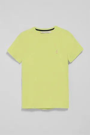 Polo Club® Maglietta Verde Lime A Girocollo E Ricamo Rigby Go