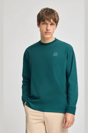 Polo Club® Maglietta Verde Azzurrino Ampia Con Dettaglio