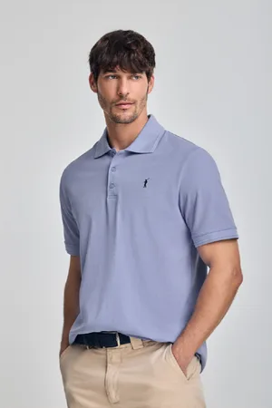 Polo Club® Polo A Maniche Corte E Tre Bottoni Con Logo Rigby Go Ricamato