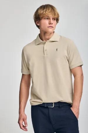 Polo Club® Polo A Maniche Corte E Tre Bottoni Con Logo Rigby Go Ricamato