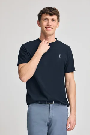 Polo Club® Maglietta Blu Marino A Girocollo E Rigby Go In Gomma