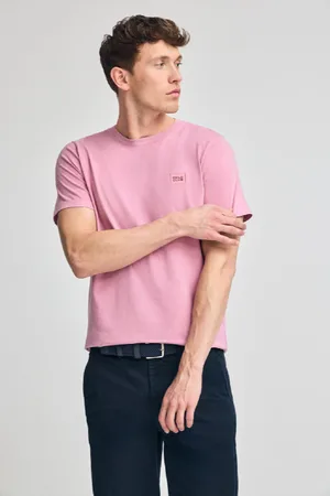 Polo Club® Maglietta Rosa Cipria Tinta In Capo Con Particolare