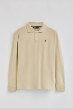 Polo Club® Polo A Maniche Lunghe Con Tre Bottoni Con Ricamo Rigby Best