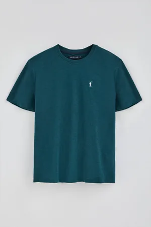 Polo Club® Maglietta Blu In Cotone Flammé Con Ricamo Rigby Go