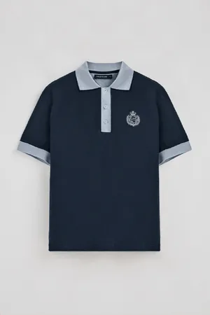 Polo Club® Polo Blu Morfeo A Maniche Corte Con Particolare Nautico