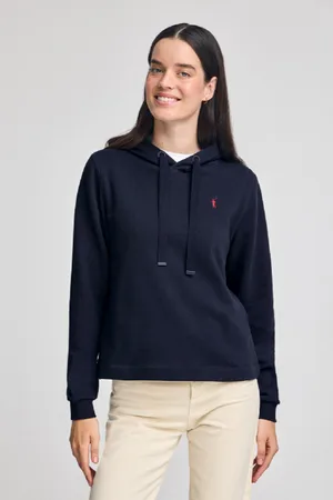 Polo Club® Felpa Blu Marino Con Cappuccio E Ricamo Rigby Go