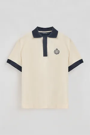 Polo Club® Polo Ecrù Morfeo A Maniche Corte Con Particolare Nautico