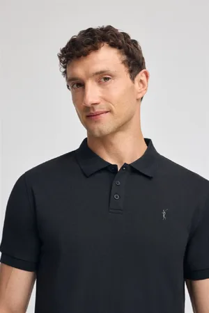 Polo Club® Polo Nera Con Ricamo Rigby Go