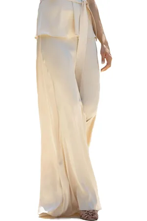 HANITA Pantalone ampio raso