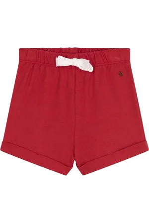 Petit Bateau Bermuda rosso con fiocchetto
