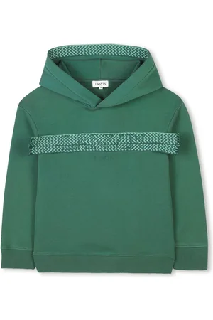 Lanvin Felpa verde bande crub