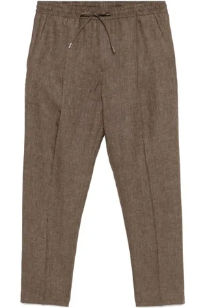 Briglia 1949 Pantalone wimbledon marrone lino