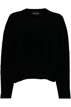 Emporio Armani Maglione logo monogram all-over