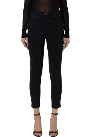Elisabetta Franchi Pantalone dritto con patte