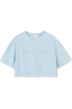Givenchy T-shirt crop celeste