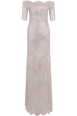 Paco rabanne Abito rosa/argento in pizzo
