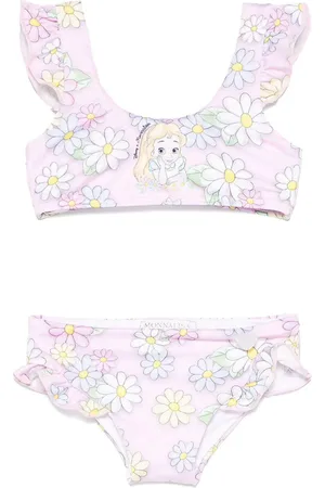 MONNALISA Costume rosa Alice con margherite
