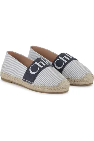 Chloé Espadrillas a righe logate