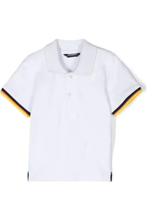 K-Way Polo vincent neonato bianca