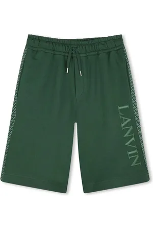 Lanvin Bermuda verde bande crub