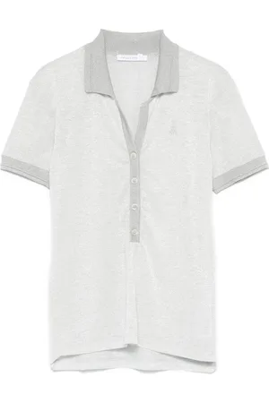 Patrizia Pepe T-shirt in maglia "Essential" bianca
