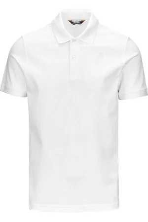 K-Way Polo Amedee pique bianca