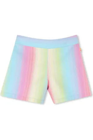 Billieblush Short multicolor con fantasia sfumata a coste