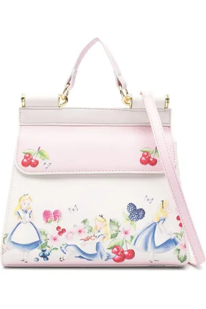 MONNALISA Borsa bianca e rosa Alice