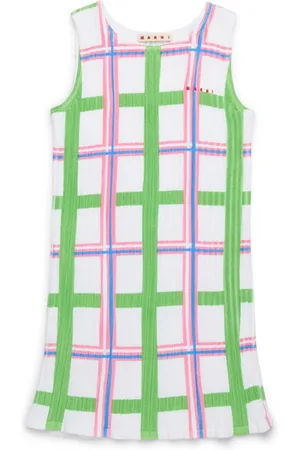 Marni Abito con fantasia intrecciata multicolor