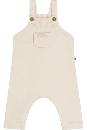 Petit Bateau Salopette in maglia neonato
