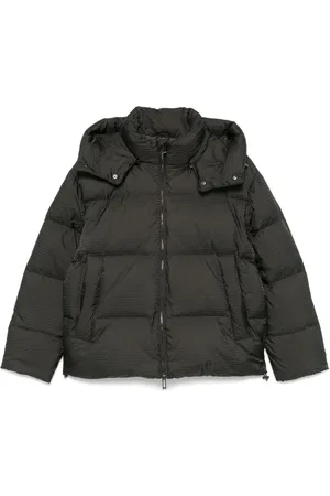 Emporio Armani Giubbino logo all-over