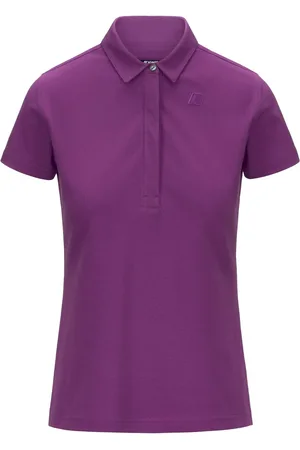 K-Way Polo amedea pique viola