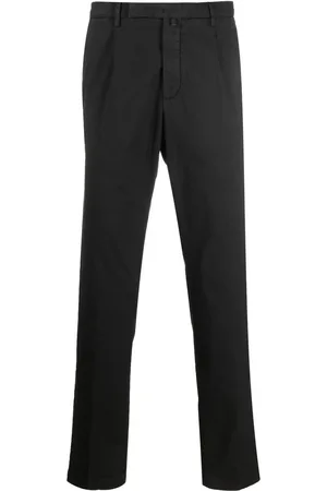 Briglia 1949 Pantalone nero in tinta unita