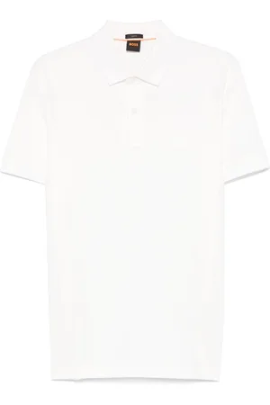 HUGO BOSS Polo passertip natural logo ricamo