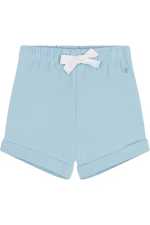 Petit Bateau Bermuda celeste con fiocchetto