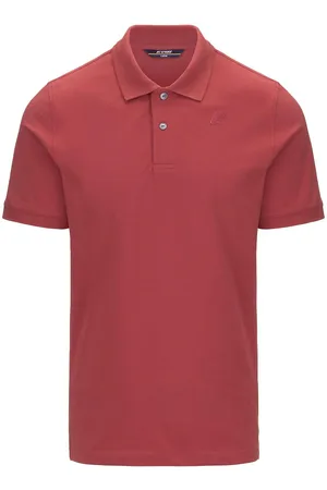 K-Way Polo amedee pique rossa