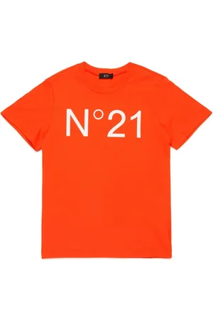 N.21 Kids T-shirt arancio N21