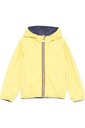 K-Way Giubbino jake plus.2 double verde acacia/blu