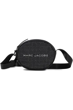 Marc Jacobs Borsa nera ovale con strass