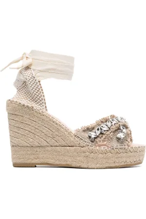 MANEBI ESPADRILLAS VALENCIANA INCROCIATI CON CRISTALLI
