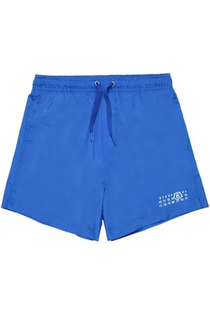 Maison Margiela Costume blu logo nuemrico