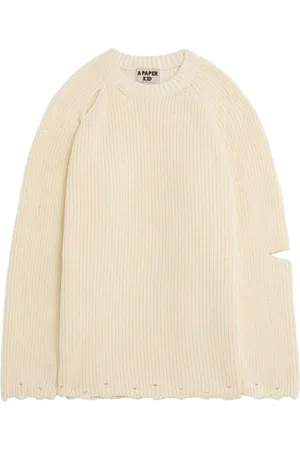 A PAPER KID Maglione dettagli cut-out