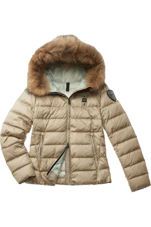 Blauer Piumino arcadia beige interno celeste