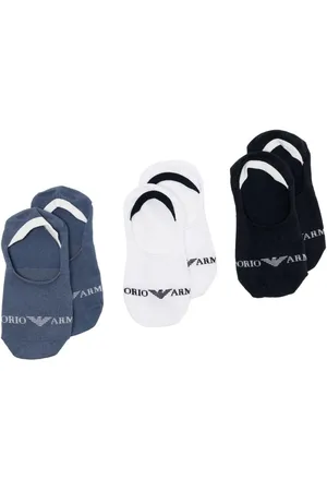 Emporio Armani Set da tre fantasmini logati