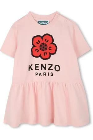 Kenzo Abito rosa boke flower neonata