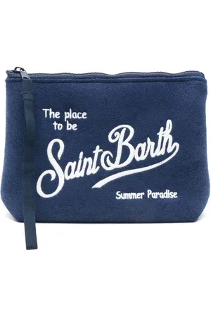 MC2 SAINT BARTH Pochette Aline sponge blu "sapore di mare"